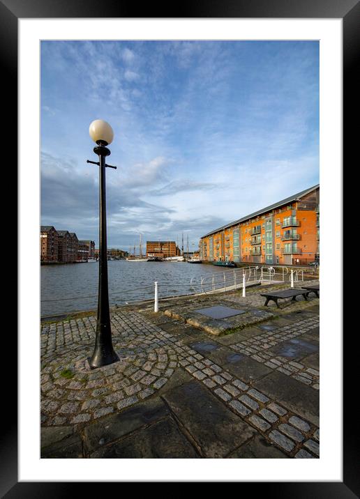 Gloucester Docks Framed Mounted Print by Steve Smith