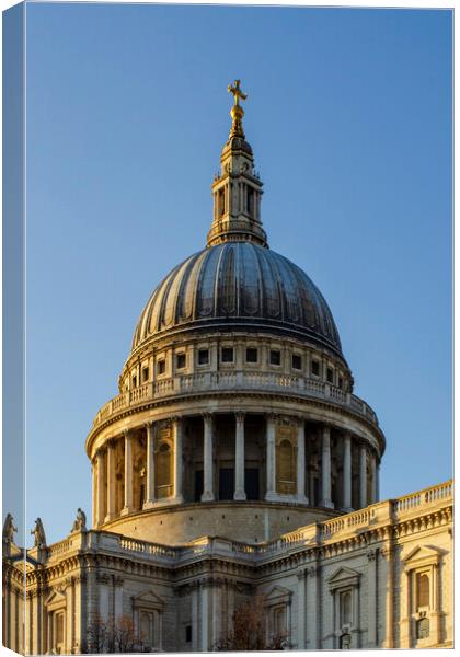 St Paul's Cathedral Canvas Print by Steve Smith