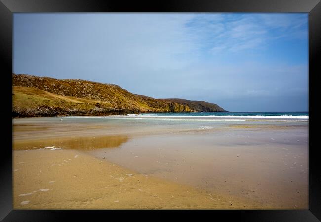 Bosta, Great Berneray, Isle Of Lewis Framed Print by Steve Smith