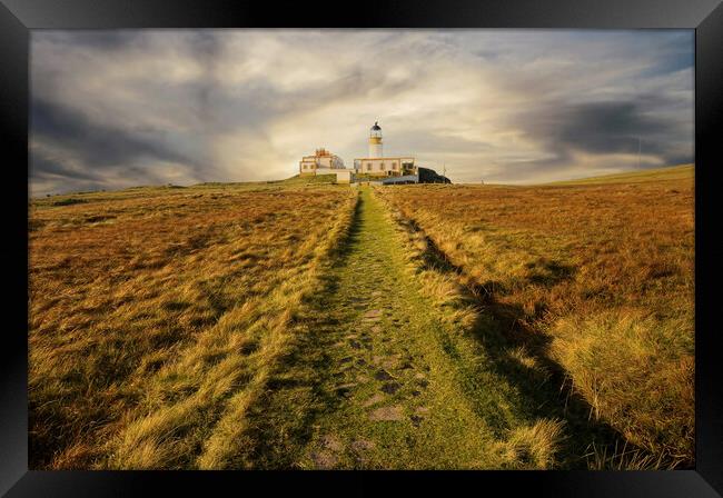 Neist Point Lighthouse Framed Print by Steve Smith