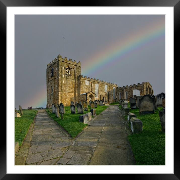 The Church Of St Mary Framed Mounted Print by Steve Smith