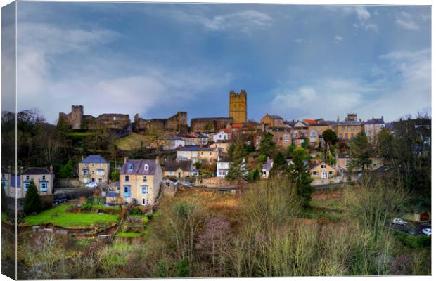 Richmond North Yorkshire Canvas Print by Steve Smith