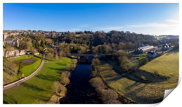 Richmond North Yorkshire Print by Steve Smith