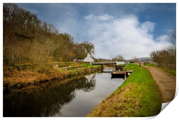 The Crinan Canal Print by Steve Smith