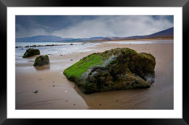 Castlegregory Beach Framed Mounted Print by Steve Smith