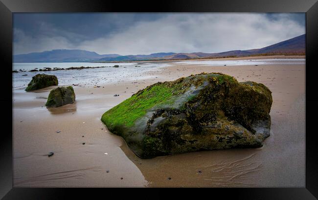 Castlegregory Beach Framed Print by Steve Smith