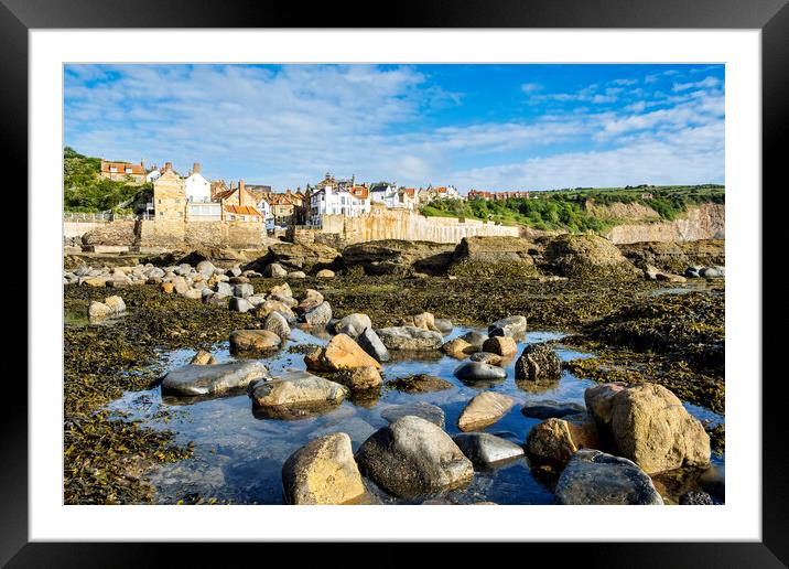Majestic Robin Hoods Bay Framed Mounted Print by Tim Hill