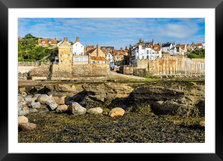 Historic Robin Hoods Bay, North Yorkshire Framed Mounted Print by Tim Hill