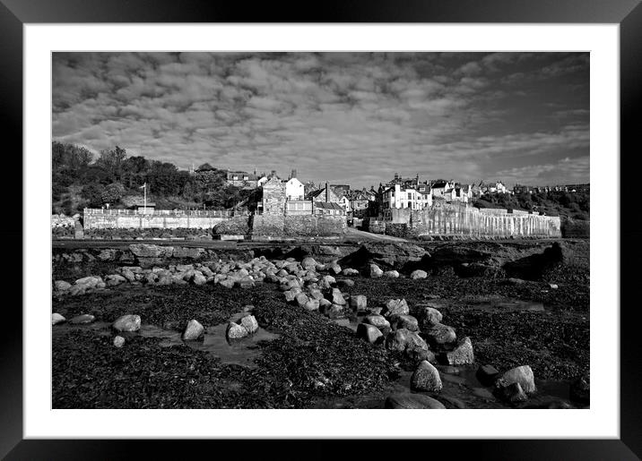 Robin Hoods Bay North Yorkshire Framed Mounted Print by Steve Smith