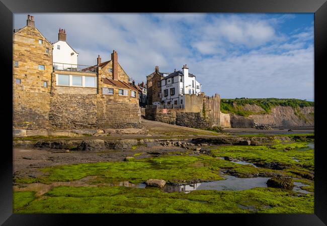 Robin Hoods Bay North Yorkshire Framed Print by Steve Smith