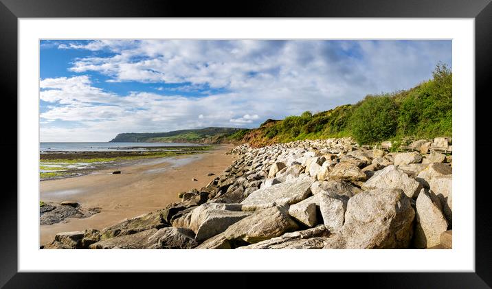 Majestic Sea Defences Framed Mounted Print by Tim Hill