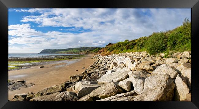 Majestic Sea Defences Framed Print by Tim Hill