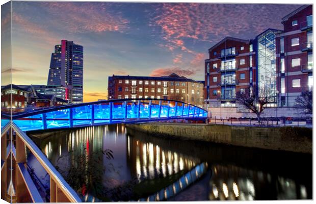 Leeds Canvas Print by Alison Chambers
