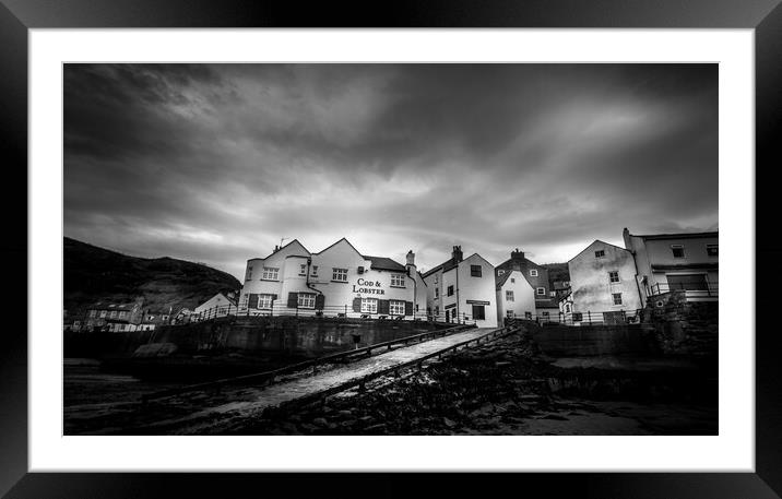 The Charming Cod Lobster Pub Framed Mounted Print by Tim Hill