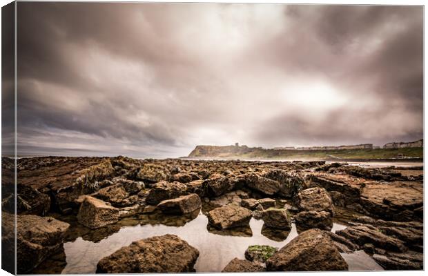 Moody Scarborough Canvas Print by Tim Hill