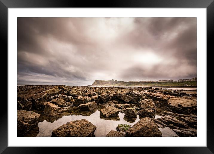 Moody Scarborough Framed Mounted Print by Tim Hill