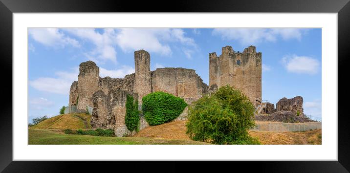 Conisbrough Castle Framed Mounted Print by Tim Hill