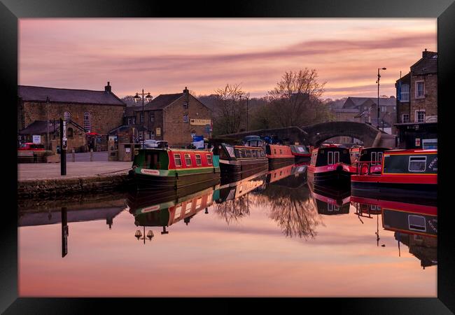 Navigating the Yorkshire Dales Framed Print by Tim Hill