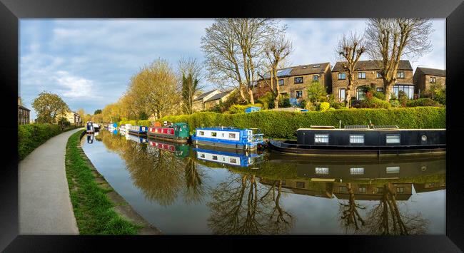 Skipton Leeds Liverpool Canal Framed Print by Tim Hill