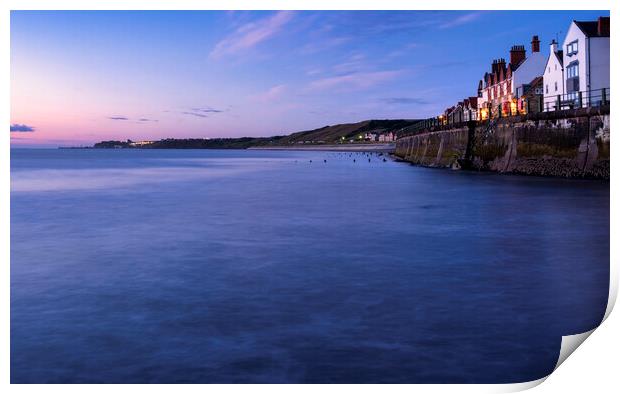 Sandsend North Yorkshire Print by Tim Hill