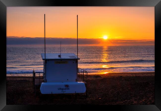 Sandsend Coastguard Station, North Yorkshire Framed Print by Tim Hill