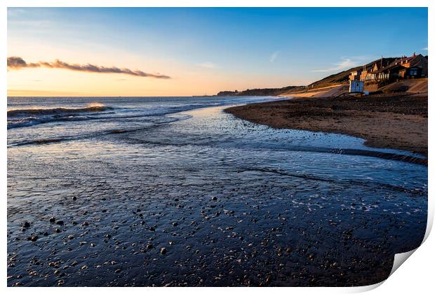 Sandsend North Yorkshire Print by Tim Hill