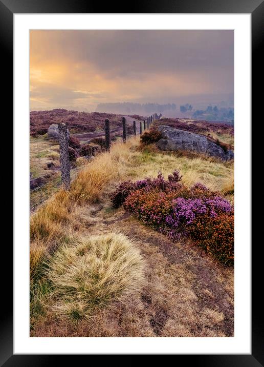 Surprise View Peak District Framed Mounted Print by Tim Hill