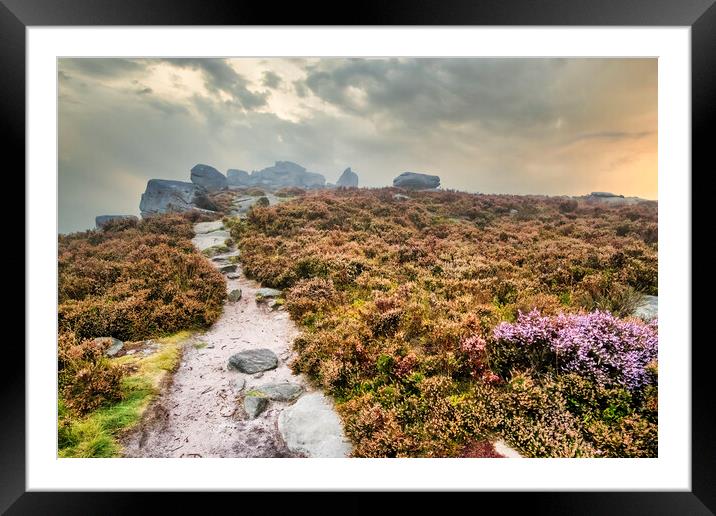 Surprise View Peak District Framed Mounted Print by Tim Hill