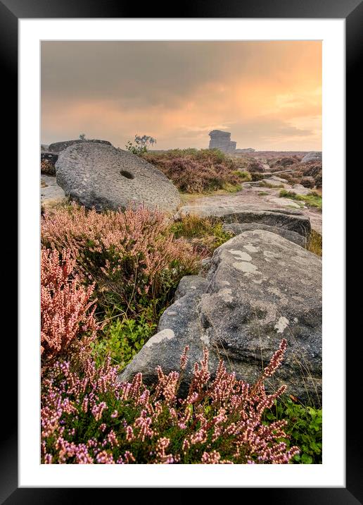 Surprise View Millstone Peak District Framed Mounted Print by Tim Hill