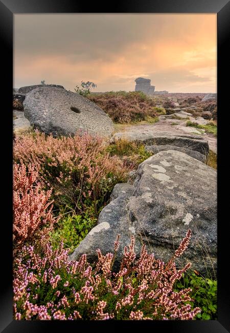 Surprise View Millstone Peak District Framed Print by Tim Hill