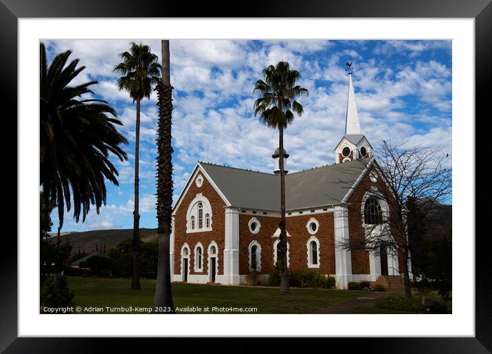 Church building Framed Mounted Print by Adrian Turnbull-Kemp