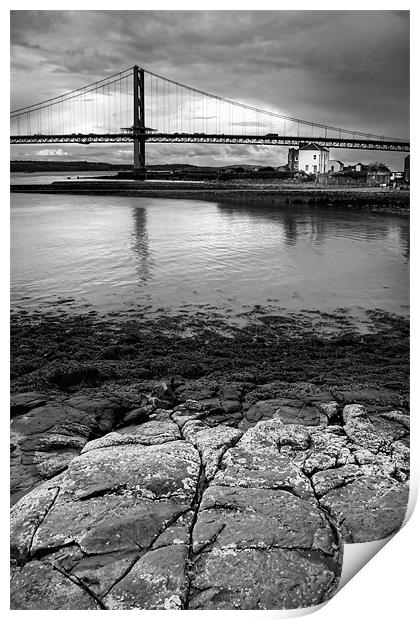 North Queensferry Print by Tony Bates