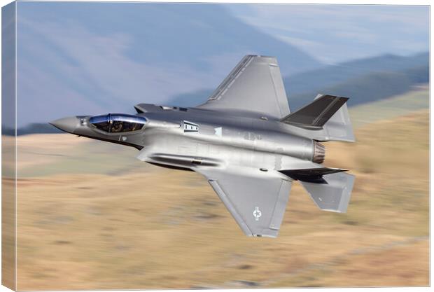 F35 low level Canvas Print by Rory Trappe