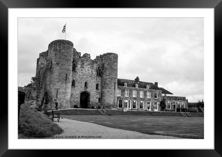 Tonbridge Castle, Kent Framed Mounted Print by Chris Yaxley