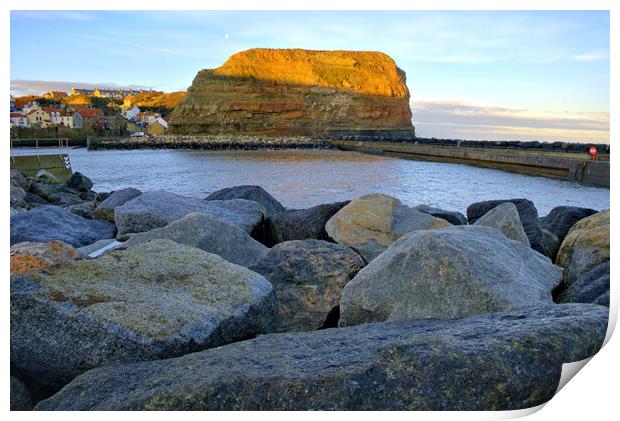 Staithes North Yorkshire Print by Steve Smith