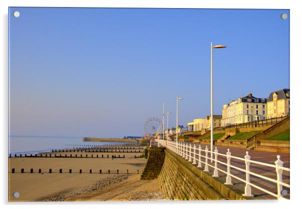 Bridlington Seafront Acrylic by Steve Smith