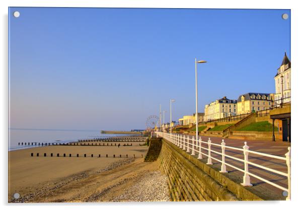 Bridlington Seafront Acrylic by Steve Smith