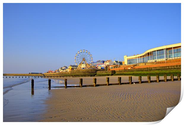 Bridlington Seafront Print by Steve Smith