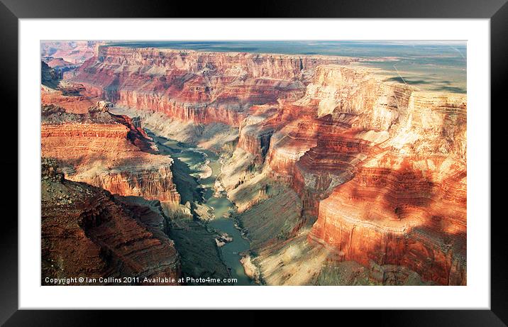The Grand Canyon Framed Mounted Print by Ian Collins