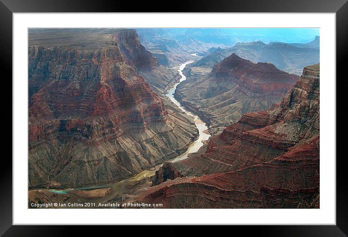 The Grand Canyon Framed Mounted Print by Ian Collins