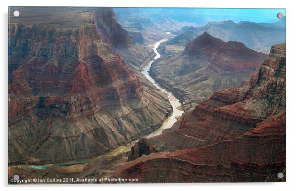 The Grand Canyon Acrylic by Ian Collins