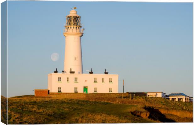Flamborough Lighthouse East Yorkshire Canvas Print by Tim Hill