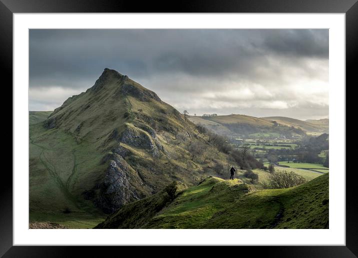 Majestic View of Parkhouse Hill Framed Mounted Print by Tim Hill