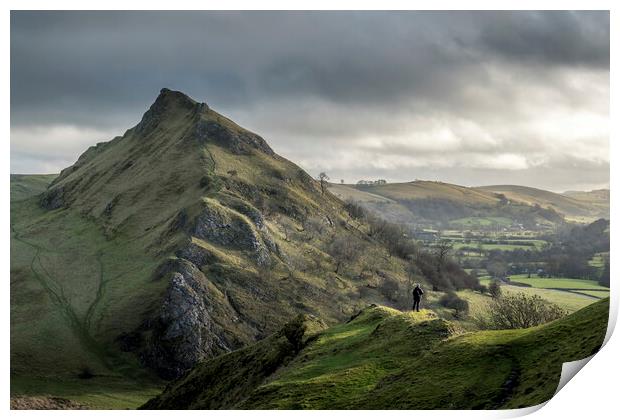 Majestic View of Parkhouse Hill Print by Tim Hill