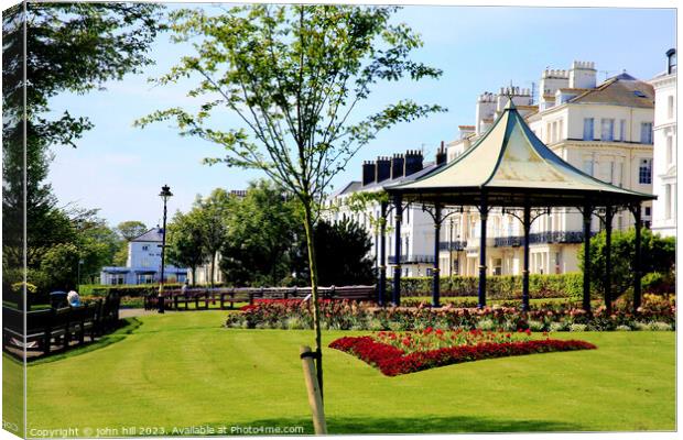 Filey, North Yorkshire. Canvas Print by john hill