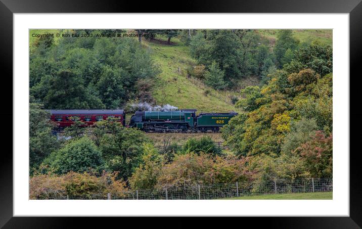 Rolling through North Yorkshire Framed Mounted Print by Ron Ella