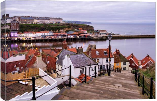 199 Steps Whitby Canvas Print by Tim Hill