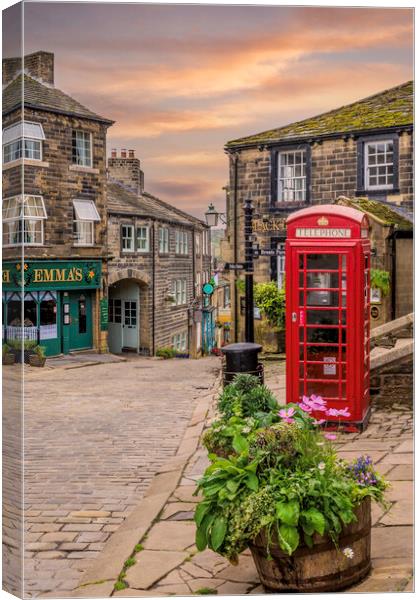 Crimson Icon of Bronte Country Canvas Print by Tim Hill