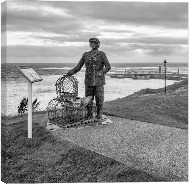 Dora Walker Whitby Heritage Trail Canvas Print by Tim Hill