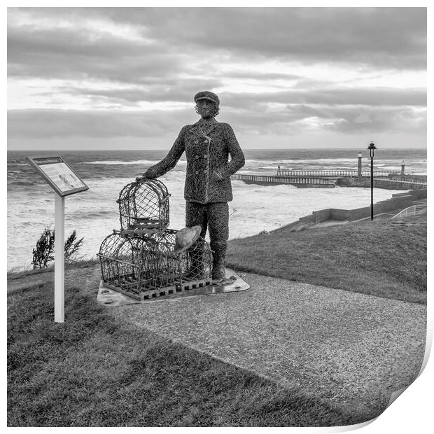 Dora Walker Whitby Heritage Trail Print by Tim Hill